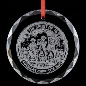 Minutemen — Glass Ornament
