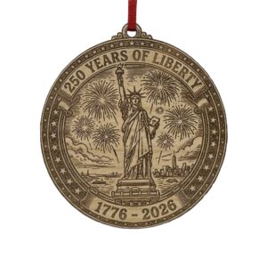 Statue of Liberty — Wood Ornament